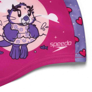 Дитяча Шапка Для Плавання Speedo Printed Polyester Cap Iu Рожевий 8-1224114676 (Оригінал)