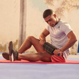 Ролик Для Фітнесу Adidas Foam Ab Roller Чорний ADAC-11405 (Оригінал)