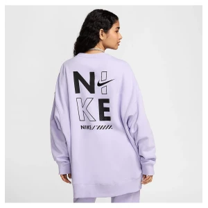 Женский Спортивный костюм Nike Nsw Flc Os Crew Violet HM4318-515__HM4319-515 (Оригинал)