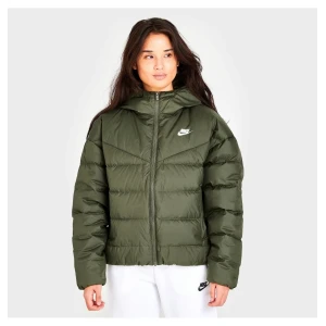 Жіноча Куртка Nike Sportswear Storm-Fit Windrunner Down Hooded Jacket Green Dq5903-222 (Оригінал)