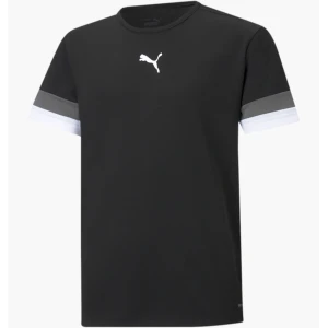 Футболка Puma Teamrise Jersey Jr Чорний 704938-03 (Оригінал)