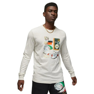 Лонгслів Jordan Flight Artist Crew Beige Dv1474-141 (Оригінал)