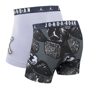 Мужское Нижнее Белье Air Jordan Flight Mvp Boxer Briefs Multi (2 шт) JM0744-G0T (Оригинал)