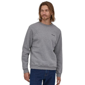 Кофта Patagonia Fitz Roy Icon Uprisal Crew Sweatshirt Gravel Heather Glh39667 (Оригінал)
