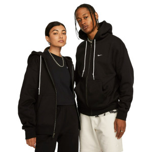 Толстовка Nike Solo Swoosh Fullzip Hoodie Black Dr0403-010 (Оригінал)