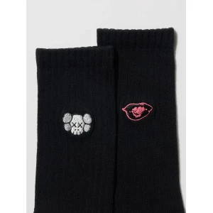 Шкарпетки KAWS + Warhol UT Socks Head Kaws Black E476519-09 (Оригінал)