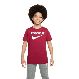Дитяча Футболка Nike FC Liverpool Swoosh Tee DJ1535-608 (Оригінал)