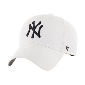 Кепка Mvp 47 Brand New York Yankees Raised Basic B-RAC17CTP-WH (Оригінал)