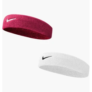 Комплект повязок Nike 2 (белая+розовая) Nnn07-101-639 (Оригінал)