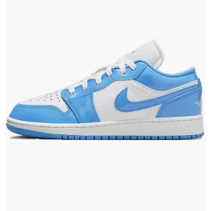 Дитячі Кеди Air Jordan 1 Low Se Legend Blue Patent FZ3929-114 (Оригінал)