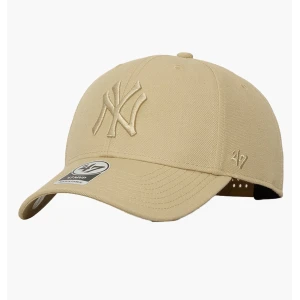 Кепка 47 brand New York Yankees Beige MVPSP17WBP-KHQ (Оригінал)