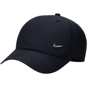 Кепка Nike Dri-Fit Club Cap Metal Swoosh Чорний 1Size Fb5064-010 (Оригінал)