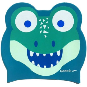 Детская Шапка Для Плавания Speedo Croc Prt Character Cap Iu Зелений 8-12240D680 (Оригинал)