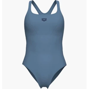 Купальник Закритий Для Жінок Arena Solid Swimsuit Control Pro Bac Сірий 005910-550 (Оригінал)