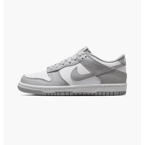 Дитячі Кросівки Nike Dunk Low Gs White/Grey FB9109-123 (Оригінал)