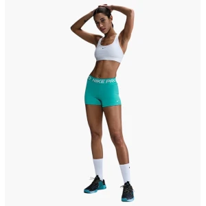 Жіночі Шорти Nike Pro Womens Boy Cut Short Turquoise CZ9857-345 (Оригінал)