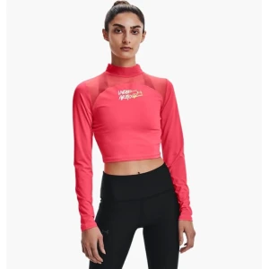 Жіночий Лонгслів Under Armour Heatgear® Pink 1365760-819 (Оригінал)