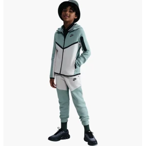 Дитячий Спортивний костюм Nike Sportswear Tech Fleece Green/Grey HV5867-054__HV5869-054 (Оригінал)