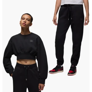 Женский Спортивный костюм Air Jordan Flight Fleece Black FV7152-010__FV7059-010 (оригинал)