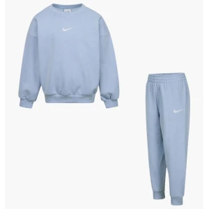 Дитячий Спортивний костюм Nike Essential Fleece Crew Light Blue 86M188-BG6 (Оригінал)