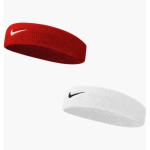 Комплект повязок Nike 2 (белая+Red) Nnn07-101-601 (Оригінал)