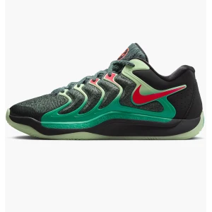 Кросівки баскетбольні Nike KD 17 Black/Green Fj9487-002 (Оригінал)