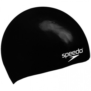 Детская Шапка Для Плавания Speedo Moulded Silc Cap Ju Чорний 8-709900001 (Оригинал)
