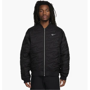 Куртка Nike Sportswear Swoosh Quilted Jacket Black FV6151-010 (Оригінал)