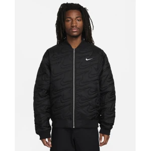 Куртка Nike Sportswear Swoosh Quilted Jacket Black FV6151-010 (Оригінал)