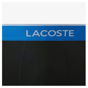 Мужское Нижнее белье Lacoste Cotton Stretch Boxer Brief (3 шт) Black 6H1282-51 (Оригинал)