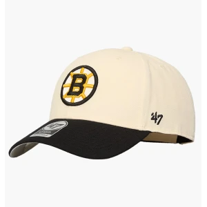 Кепка 47 brand Boston Bruins Two Tone Beige/Black MVPTT01WBV-NT (Оригінал)