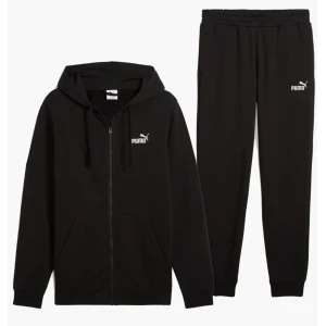 Костюм Puma Essential Fleece Black Tracksuit 682586-01 (Оригінал)