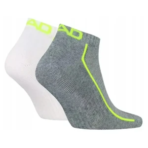Шкарпетки HEAD All Sports Performance Sneaker White/Grey (2 пари) 701229023-004 (Оригінал)
