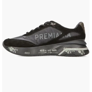 Кроссовки Premiata Moerun Black/Grey VAR.6445 (Оригинал)