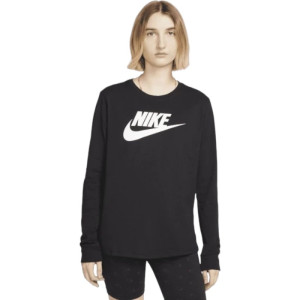 Женская Кофта Nike Women Sportwear Tee Essentials Longsleeve Icon Futura FJ0441-010 (Оригинал)