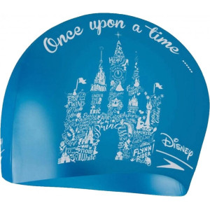 Детская Шапка Для Плавания Speedo Slogan Prt Cap Ju Блакитний/Білий 8-08386F301 (Оригинал)