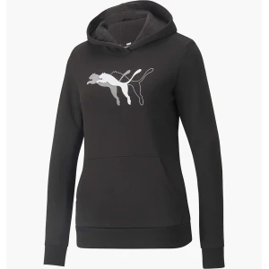 Жіноче Худі Puma Power Graphic Hoodie Tr Black 847114-01 (Оригінал)