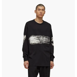 Лонгслів Adidas X Y-3 Gfx Graphic Logo Long Sleeve Oversized Tee H44811 (Оригінал)