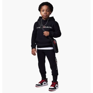 Дитячий Спортивний костюм Air Jordan Little Kids 2-Piece Baseline Pullover Hoodie Set Black 85D675-023