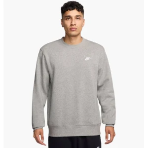 Мужской Свитшот Nike Club Bb Crew Grey Fn3886-063 (Оригинал)