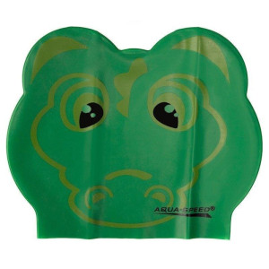Шапка Для Плавання Aqua Speed Zoo Latex Crocodile 5713 Зелений Крокодил 116-crocodile (Оригінал)