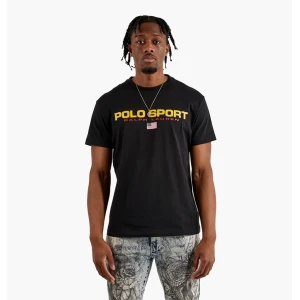 Футболка Polo Ralph Lauren Sport Jersey Tee Black 710750444020 (Оригінал)