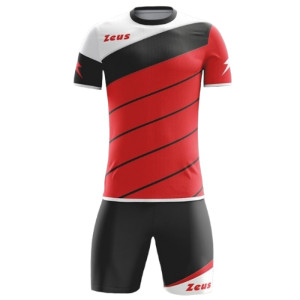 Футбольна Форма Zeus Kitlybrauomo_Rosso_Nero (Оригінал)
