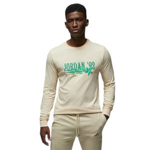 Лонгслив Air Jordan Brand Mens Long-Sleeve T-Shirt Beige Dv1469-219 (Оригинал)