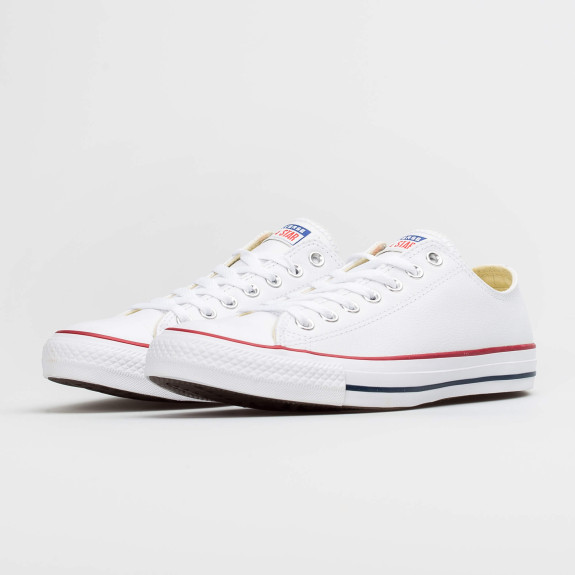 Кеди Converse All Star Ox Leather White 132173C (Оригінал) - фото №2