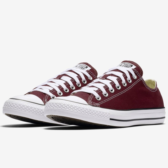 Женские Кеды Converse All Star Ox Maroon M9691C (Оригинал) - фото №2