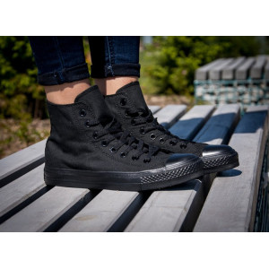 Кеди Converse All Star Hi Black Mono M3310C (Оригінал)