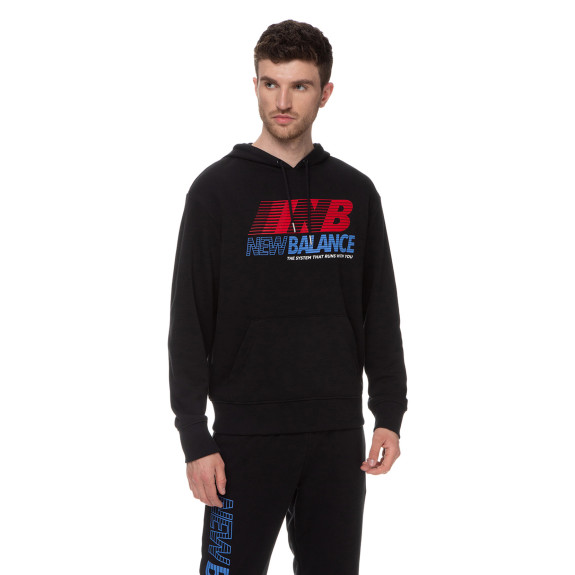 Толстовка New Balance Essentials Speed MT03508BK (Оригинал)