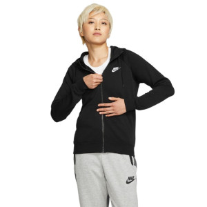 Жіноча Кофта Nike Essential Full Zip Fleece Black BV4122-010 (Оригінал)