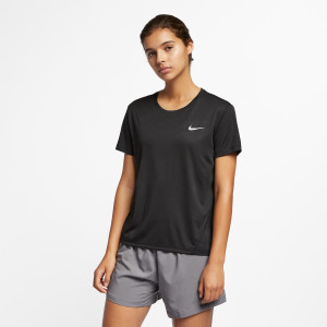 Жіноча Футболка Nike Women NK Miler Top SS AJ8121-010 (Оригінал)